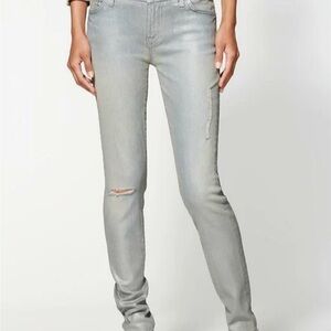 7 For All Mankind Women’s Coated Skinny Jeans